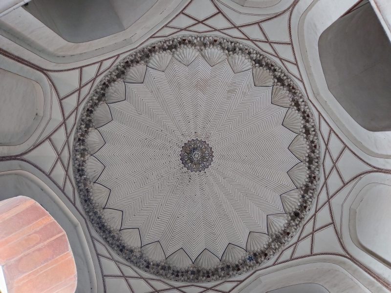 The Mughal garden tomb of Emperor Humayun in Delhi